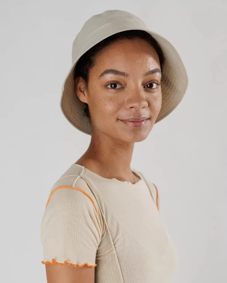 Baggu Bucket Hat : Brown Rice - | Hats