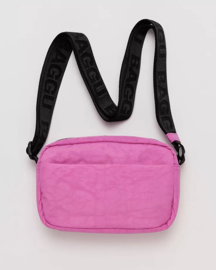 Baggu Camera Crossbody : Extra Pink - | Crossbody Bags