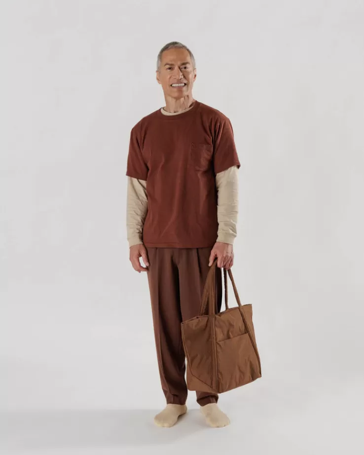 Baggu Cloud Bag : Brown - | Totes