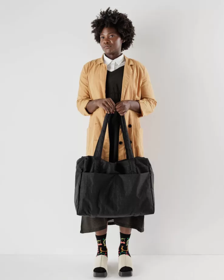 Baggu Cloud Carry-On : Black - | Travel