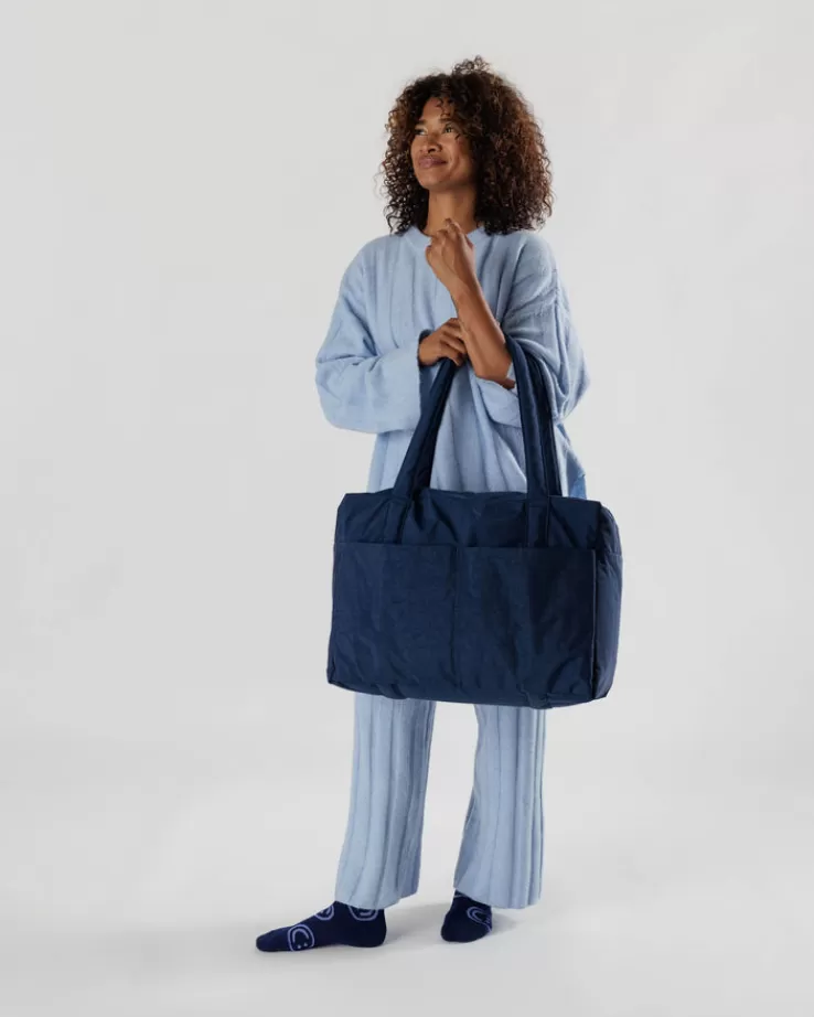 Baggu Cloud Carry-On : Navy - | Travel