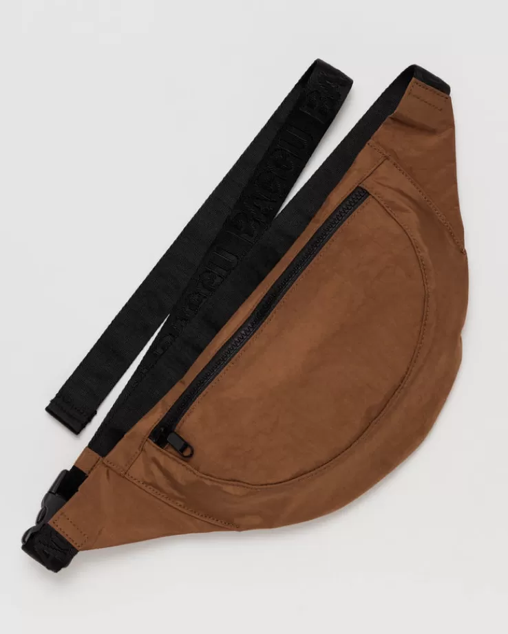 Baggu Crescent Fanny Pack : Brown - | Travel