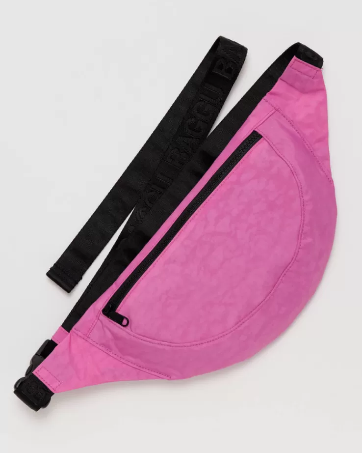 Baggu Crescent Fanny Pack : Extra Pink - | Travel