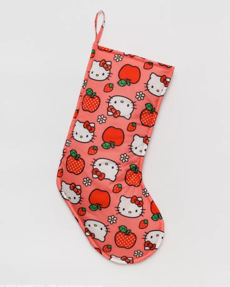 Baggu Holiday Stocking : Hello Kitty Apple - | Holiday Stocking