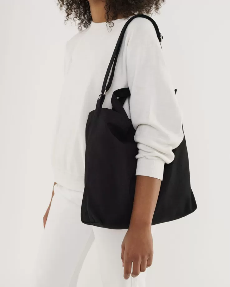 Baggu Horizontal Duck Bag : Black - | Totes