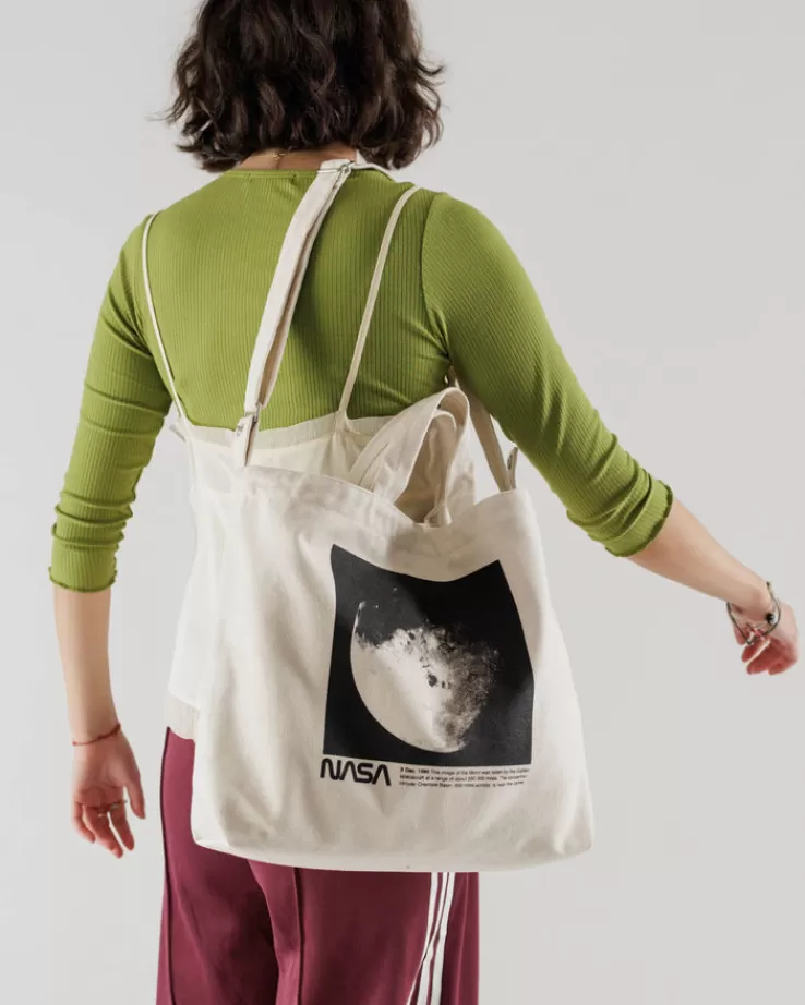 Baggu Horizontal Duck Bag : Moon 1990 - | Totes