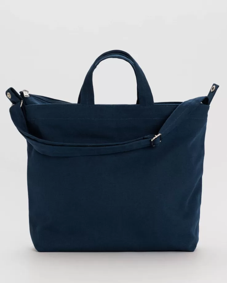 Baggu Horizontal Zip Duck Bag : Navy - | Totes