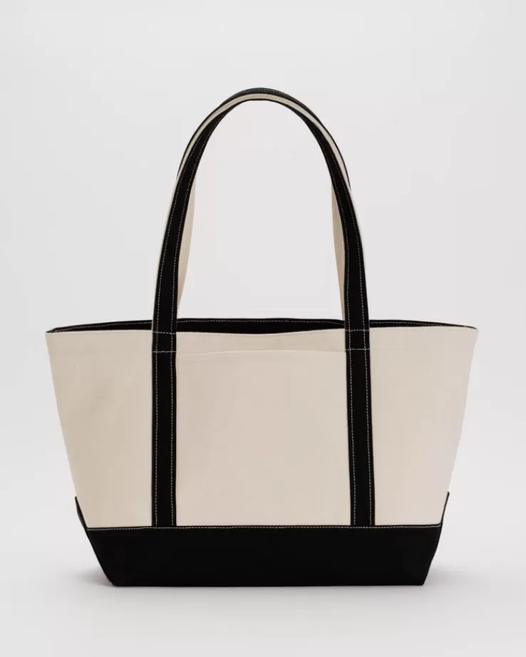 Baggu Medium Heavyweight Canvas Tote : Black - | Totes