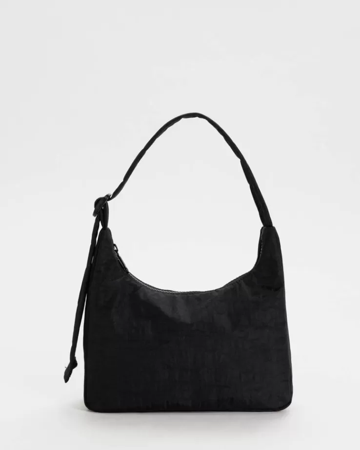 Baggu Mini Nylon Shoulder Bag : Black - | Purses