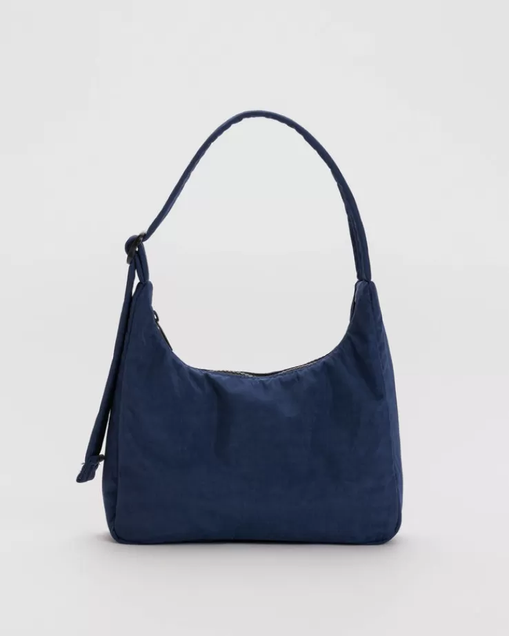 Baggu Mini Nylon Shoulder Bag : Navy - | Purses