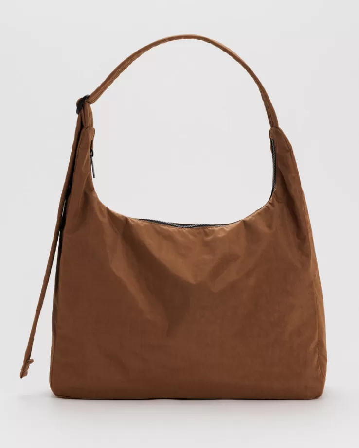 Baggu Nylon Shoulder Bag : Brown - | Purses