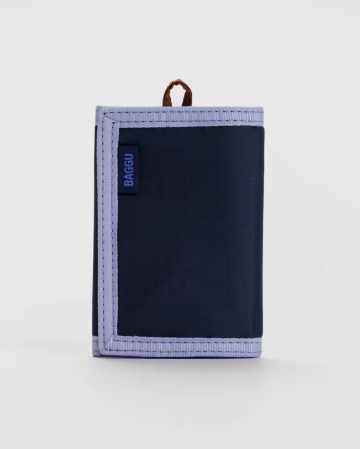 Baggu Nylon Wallet : Navy Mix - | Wallets