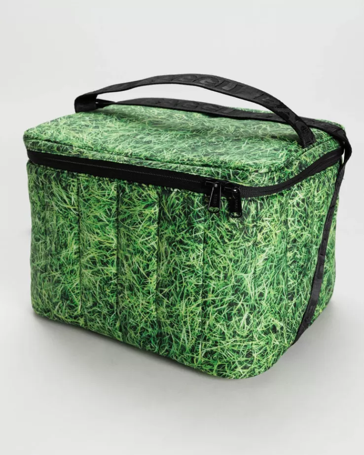 Baggu Puffy Cooler Bag : Grass - | Lunch Bags & Coolers