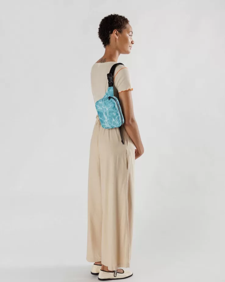 Baggu Puffy Fanny Pack : Pool - | Crossbody Bags