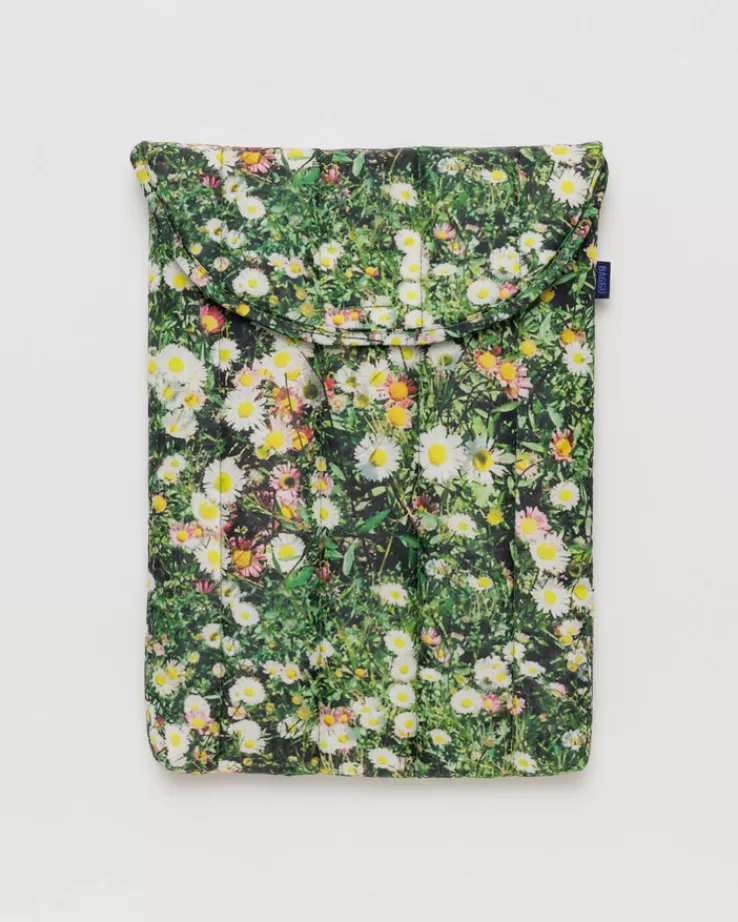 Baggu Puffy Laptop Sleeve 13"/14" : Daisy - | Cases & Sleeves