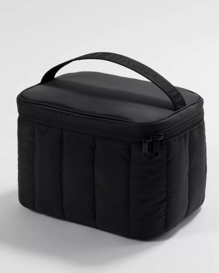 Baggu Puffy Lunch Bag : Black - | Lunch Bags & Coolers