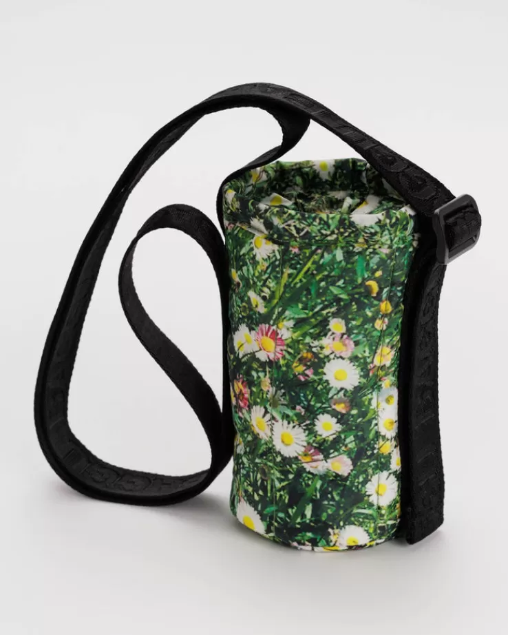 Baggu Puffy Water Bottle Sling : Daisy - | Puffy Water Bottle Slings