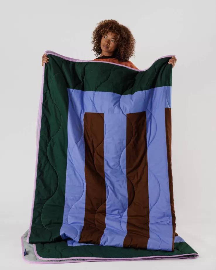 Baggu Queen Quilt : Malachite Block - | Quilts