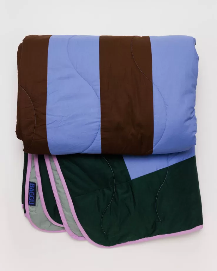 Baggu Queen Quilt : Malachite Block - | Quilts