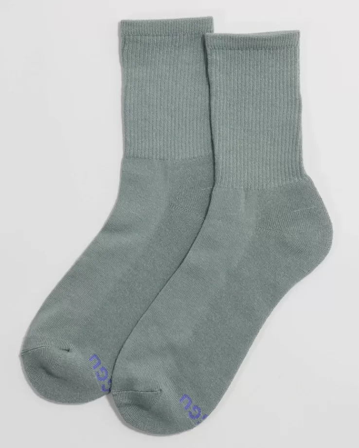 Baggu Ribbed Sock : Laurel - | Socks