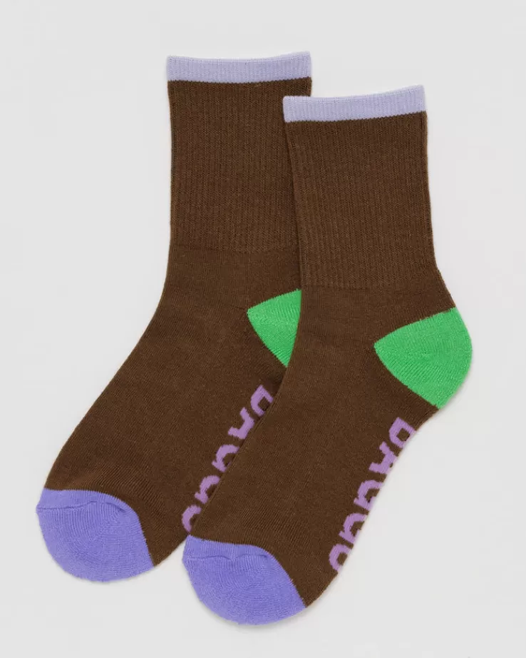 Baggu Ribbed Sock : Tamarind Mix - | Socks