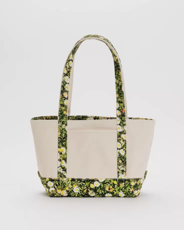 Baggu Small Heavyweight Canvas Tote : Daisy - | Totes