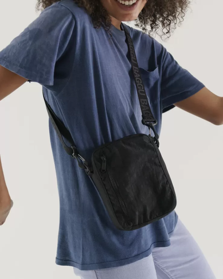 Baggu Sport Crossbody : Black - | Crossbody Bags